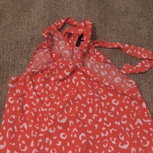 Gibson Animal Print Halter Tank